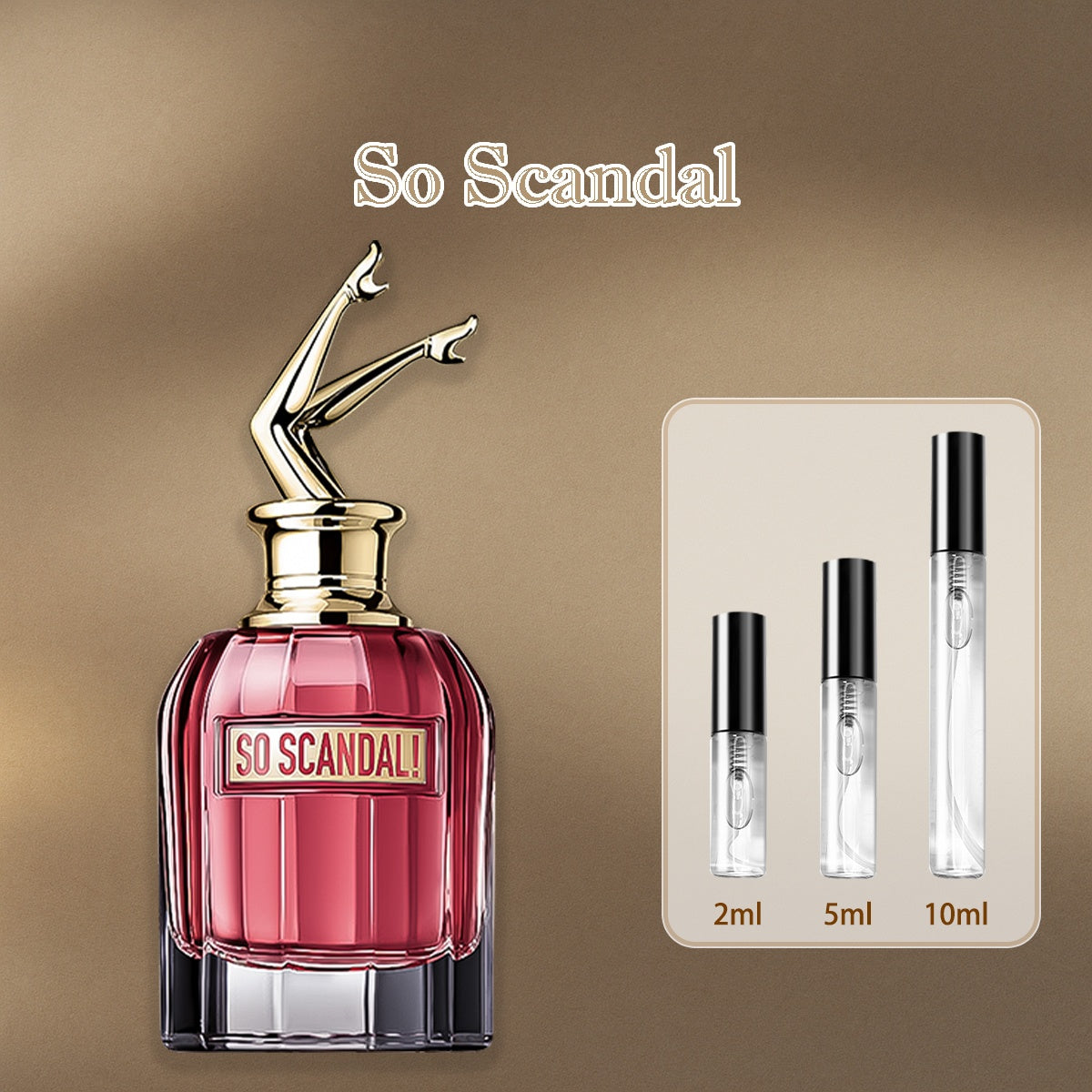 【ของแท้✓จัดส่งรวดเร็ว】Scandal EDP & So Scandal EDP 2ml/5ml/10ml น้ำหอมผู้หญิง กลิ่นติดทนนาน น้ำหอมพกพา พร้อมส่ง
