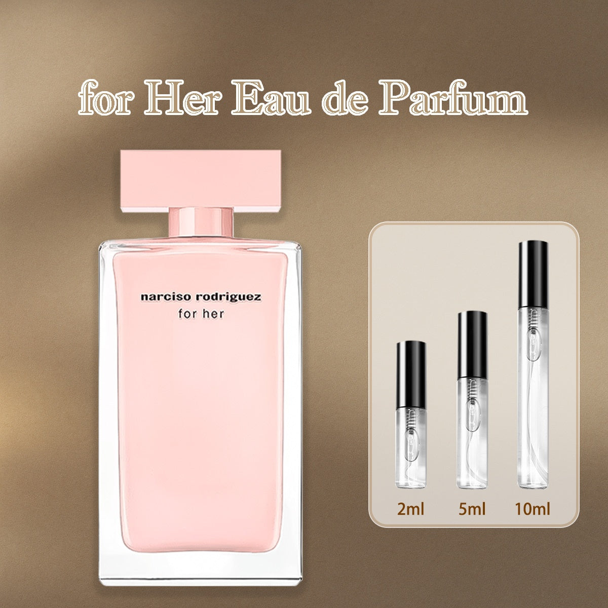 【ของแท้✓จัดส่งรวดเร็ว】for Her EDP & Fleur Musc for Her 2ml/5ml/10ml น้ําหอมผู้หญิง สินค้าขายดี ขนาดทดลอง น้ำหอมพกพา ติดทนนาน