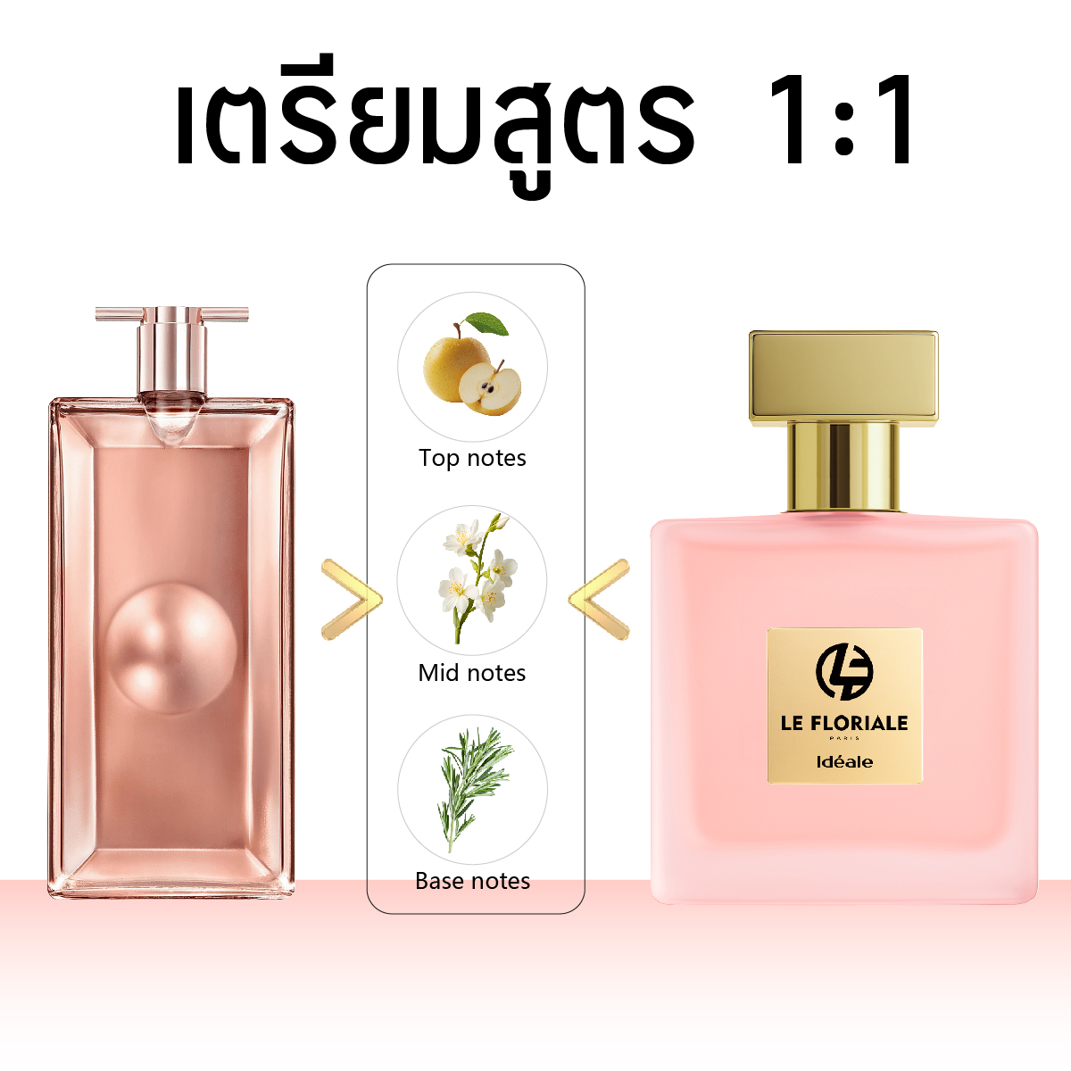 LE FLORIALE แท้ สูตร Libre/Eclat d’Arpège/ English Pear /Gorgeous Gardenia/1:1 น้ำหอมผู้หญิง-ผู้ชาย กลิ่นหอมยาวนาน
