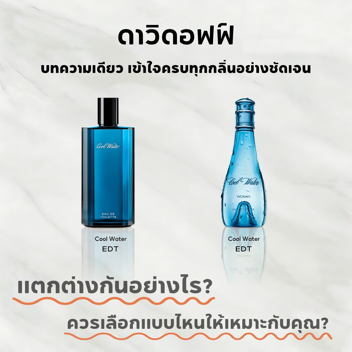 【ของแท้✓จัดส่งรวดเร็ว】Cool Water EDT & Cool Water women perfume  น้ําหอมผู้หญิง น้ำหอมมินิ น้ำหอมพกพา น้ําหอมชาย ขนาดทดลอง กลิ่นหอม