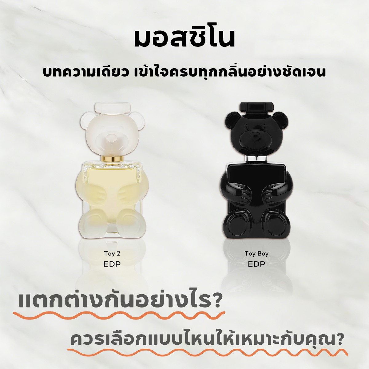 【ของแท้✓จัดส่งรวดเร็ว】Toy 2 EDP & Toy Boy EDP  2ml/5ml/10ml  น้ําหอมผู้หญิง น้ําหอมชาย น้ำหอมพกพา กลิ่นติดทนนาน น้ำหอมมินิ