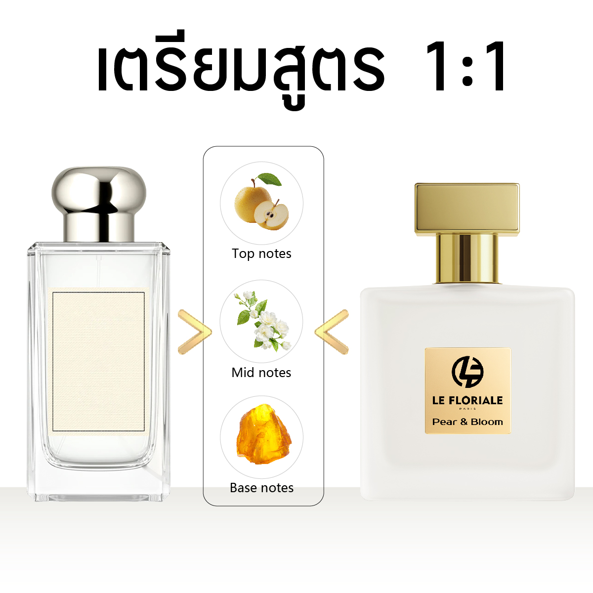 LE FLORIALE แท้ สูตร Libre/Eclat d’Arpège/ English Pear /Gorgeous Gardenia/1:1 น้ำหอมผู้หญิง-ผู้ชาย กลิ่นหอมยาวนาน