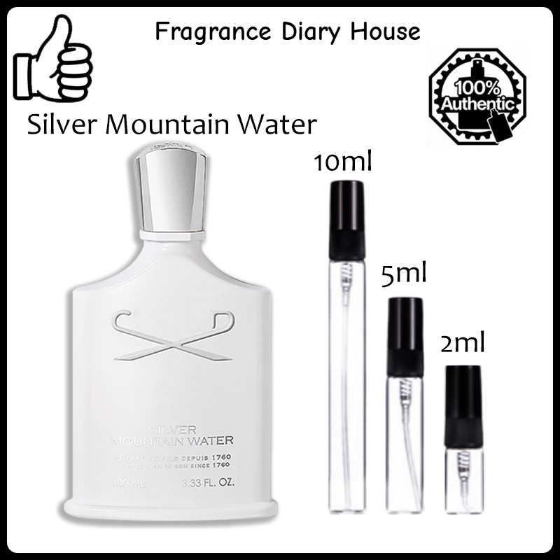 【ของแท้✓จัดส่งรวดเร็ว】Aventus/Silver Mountain Water/Green Irish Tweed EDP น้ําหอมชาย น้ําหอม unisex กลิ่นติดทนนาน น้ำหอมขายดี น้ำหอมพกพา น้ําหอมชาย