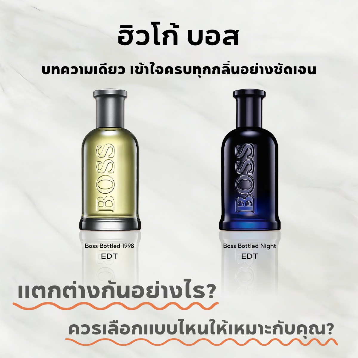 【ของแท้✓จัดส่งรวดเร็ว】Bottled, 1998 EDT & Bottled Night EDT 2ml/5ml/10ml น้ําหอมชาย น้ำหอมพกพา พร้อมส่ง🚛