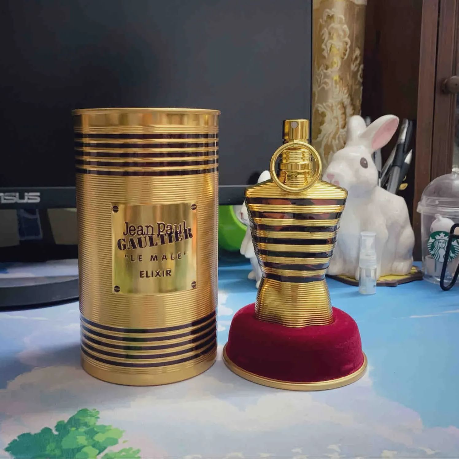 COD Jean Paul Gaultier Le Male Elixir EDT  2ml/5ml/10ml น้ำหอมผู้ชาย กลิ่นวานิลลา หรู ติดทน