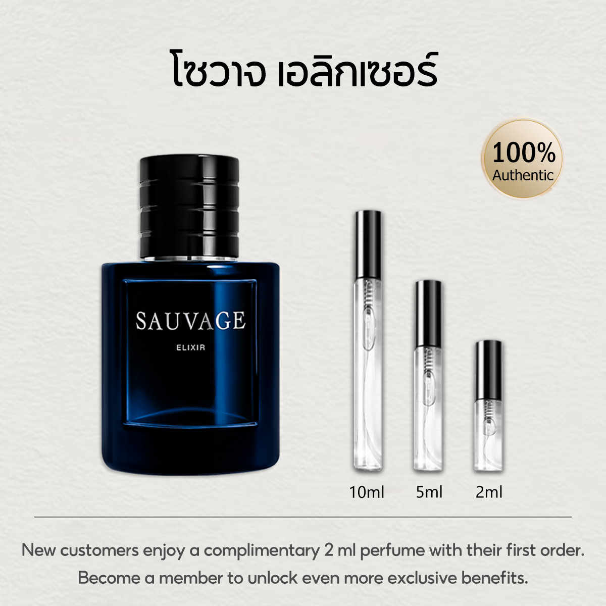 【ของแท้✓จัดส่งรวดเร็ว】Sauvage EDT & Blooming Bouquet EDT & J'adore 2ml/5ml/10ml น้ำหอมพกพา น้ําหอมชาย น้ำหอมผู้หญิง กลิ่นติดทนนาน
