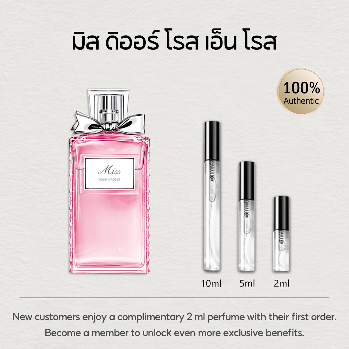 【ของแท้✓จัดส่งรวดเร็ว】Sauvage EDT & Blooming Bouquet EDT & J'adore 2ml/5ml/10ml น้ำหอมพกพา น้ําหอมชาย น้ำหอมผู้หญิง กลิ่นติดทนนาน