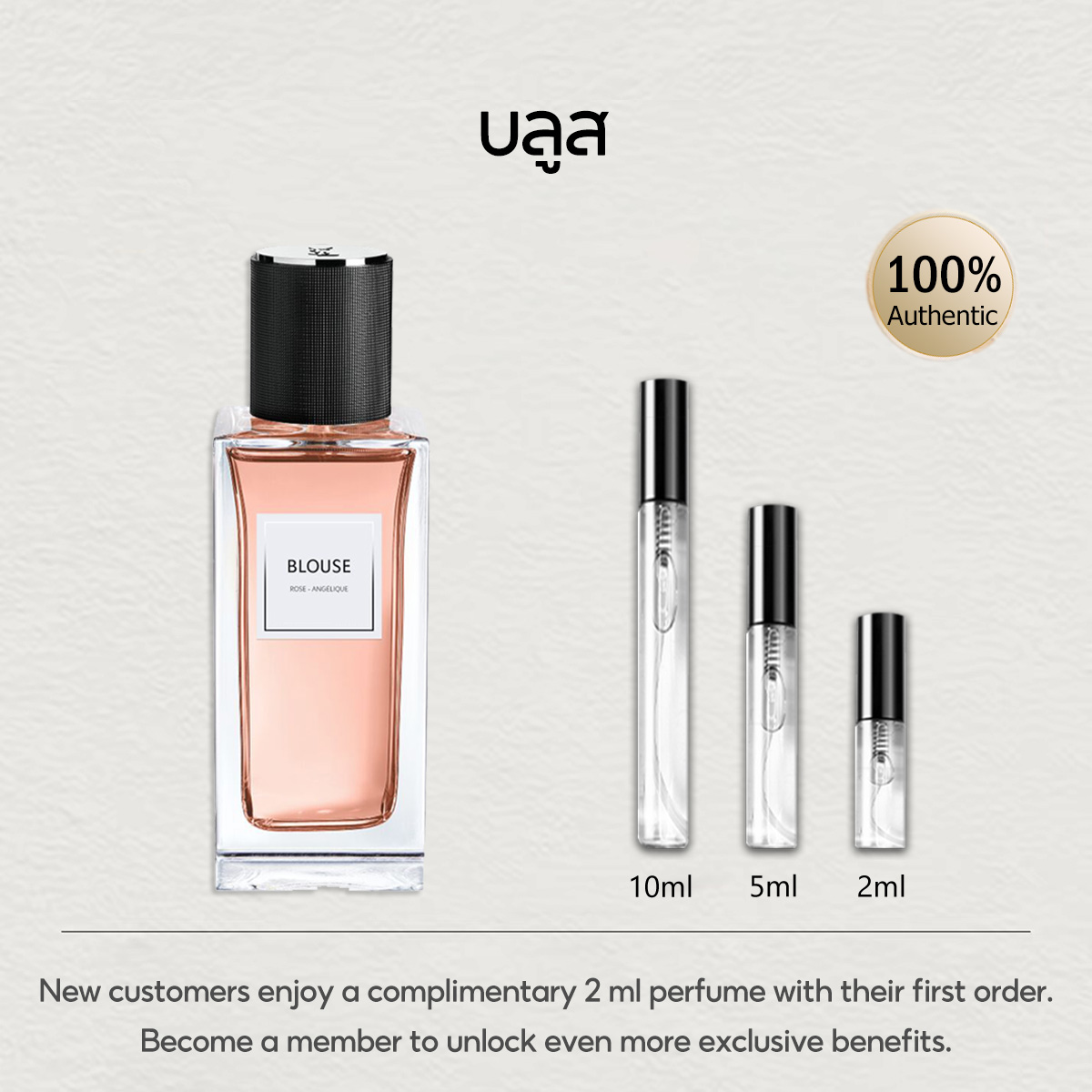 【ของแท้✓จัดส่งรวดเร็ว】 Blouse EDP & Tuxedo & Jumpsuit & Capeline EDP น้ำหอมพกพา ติดทนนาน ติดทนนาน unisex น้ำหอมมินิ กลิ่นหอม