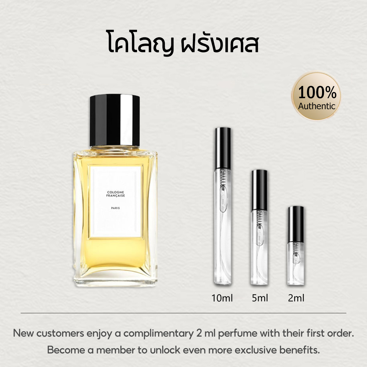 【ของแท้✓จัดส่งรวดเร็ว】Parade EDP & Black Tie & Reptile  EDP/Nightclubbing EDP 2ml/5ml/10ml น้ำหอมขายดี น้ําหอม unisex น้ำหอมพกพา กลิ่นติดทนนาน