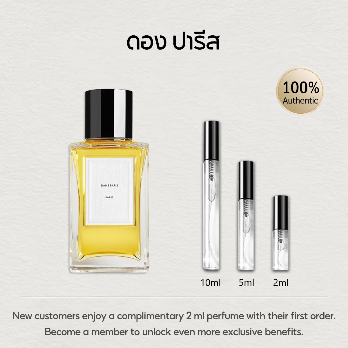 【ของแท้✓จัดส่งรวดเร็ว】Parade EDP & Black Tie & Reptile  EDP/Nightclubbing EDP 2ml/5ml/10ml น้ำหอมขายดี น้ําหอม unisex น้ำหอมพกพา กลิ่นติดทนนาน