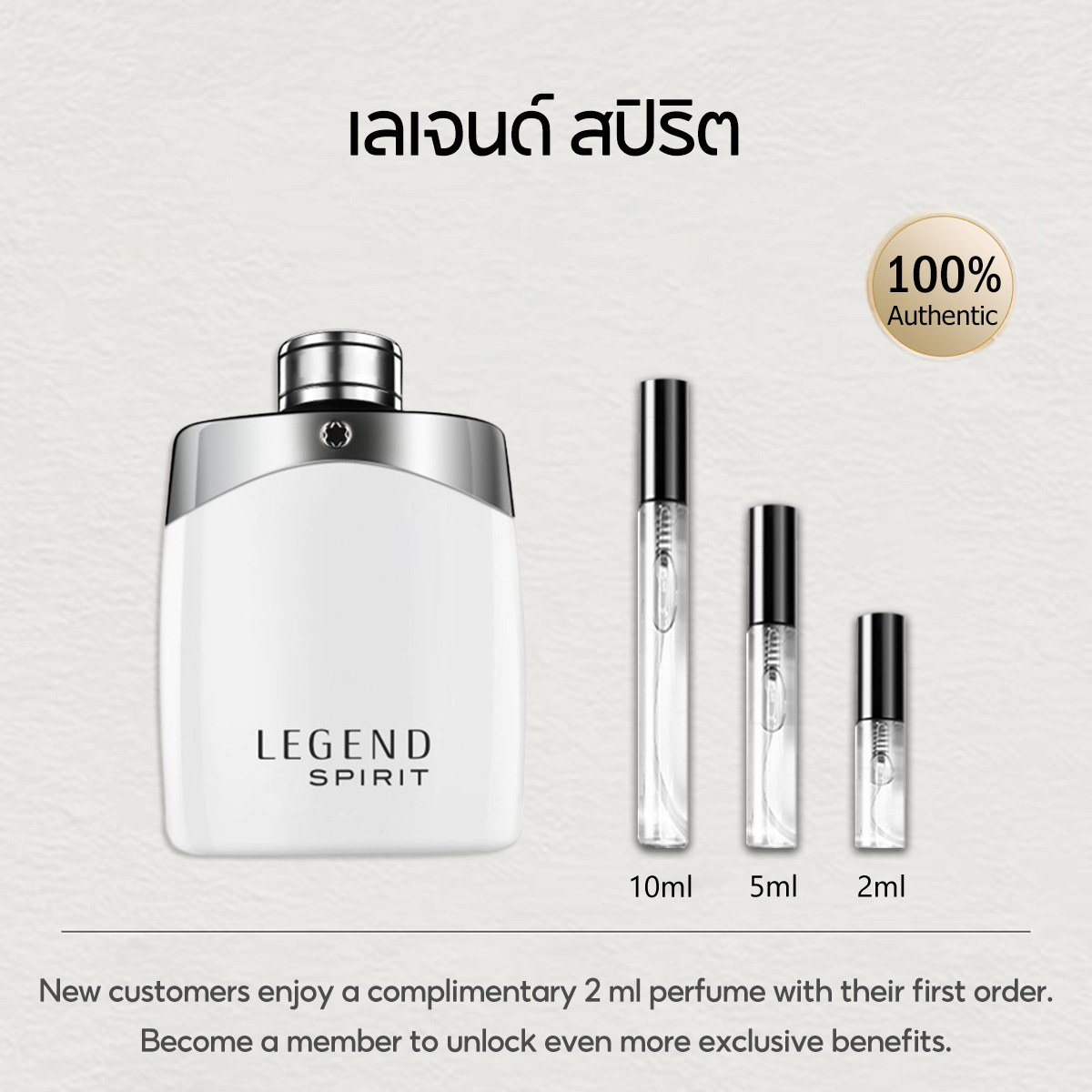 【ของแท้✓จัดส่งรวดเร็ว】Explorer EDP & Legend EDT & Signature EDP 2ml/5ml/10ml น้ําหอมชาย กลิ่นติดทนนาน ขนาดทดลอง
