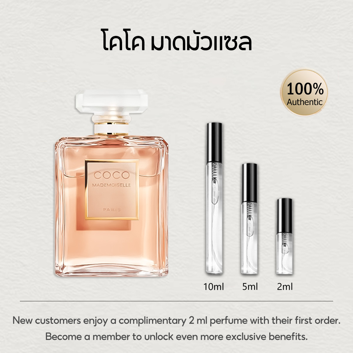 【ของแท้✓จัดส่งรวดเร็ว】Bleu de EDP & Chance Eau Tendre EDP 2ml/5ml/10ml น้ำหอมขายดี  น้ำหอมพกพา น้ําหอมผู้หญิง น้ําหอมชาย