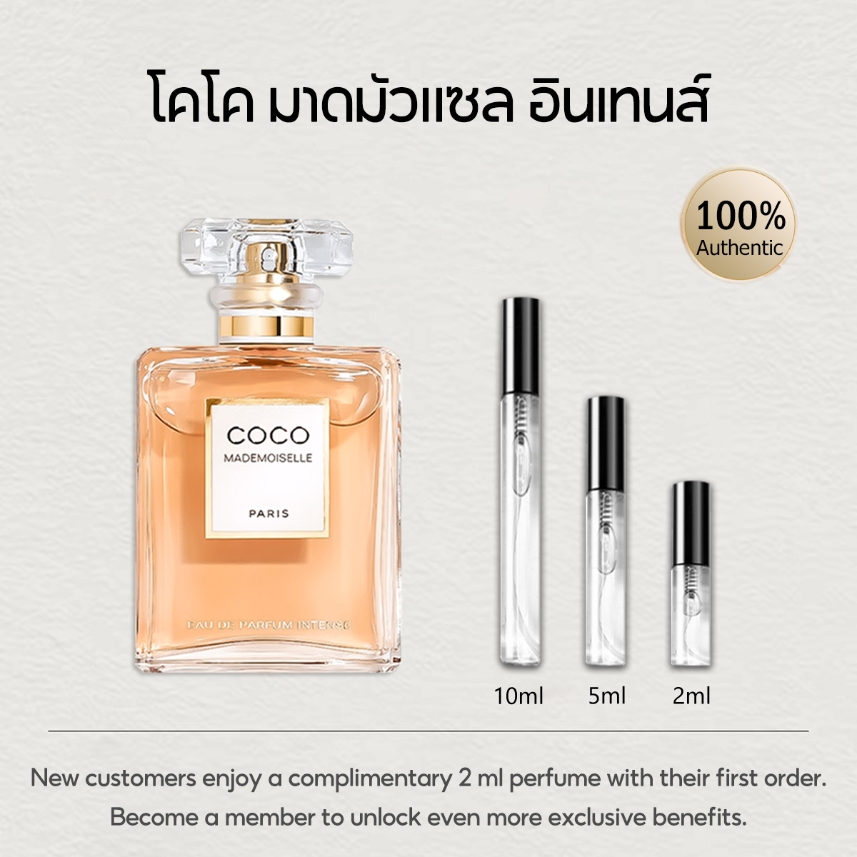 【ของแท้✓จัดส่งรวดเร็ว】Bleu de EDP & Chance Eau Tendre EDP 2ml/5ml/10ml น้ำหอมขายดี  น้ำหอมพกพา น้ําหอมผู้หญิง น้ําหอมชาย