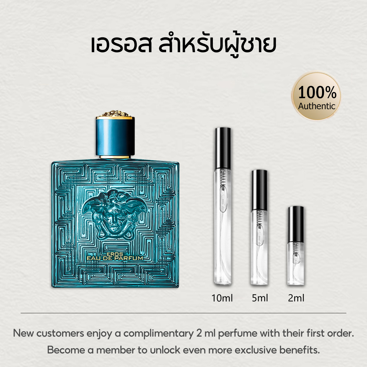 【ของแท้✓จัดส่งรวดเร็ว】Pour Homme EDT & Man Eau Fraiche EDT 2ml/5ml/10ml น้ำหอมพกพา น้ำหอมผู้หญิง น้ําหอมชาย Perfume Sample