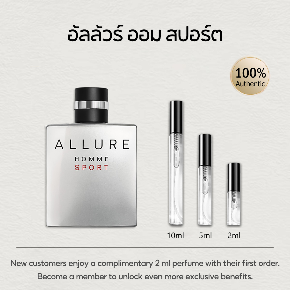 【ของแท้✓จัดส่งรวดเร็ว】Bleu de EDP & Chance Eau Tendre EDP 2ml/5ml/10ml น้ำหอมขายดี  น้ำหอมพกพา น้ําหอมผู้หญิง น้ําหอมชาย