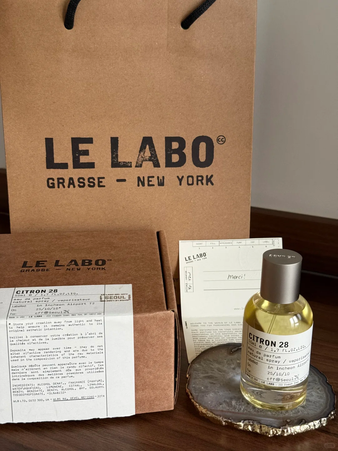 Le Labo Citron 28, Seoul EDP