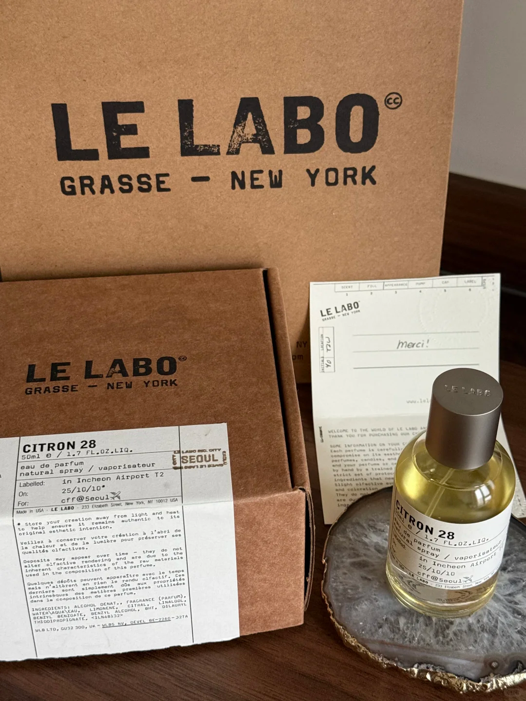 Le Labo Citron 28, Seoul EDP