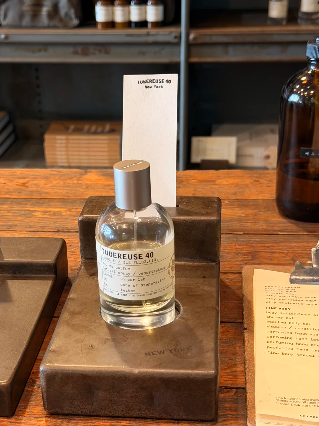 Le Labo Tubereuse 40 New York EDP
