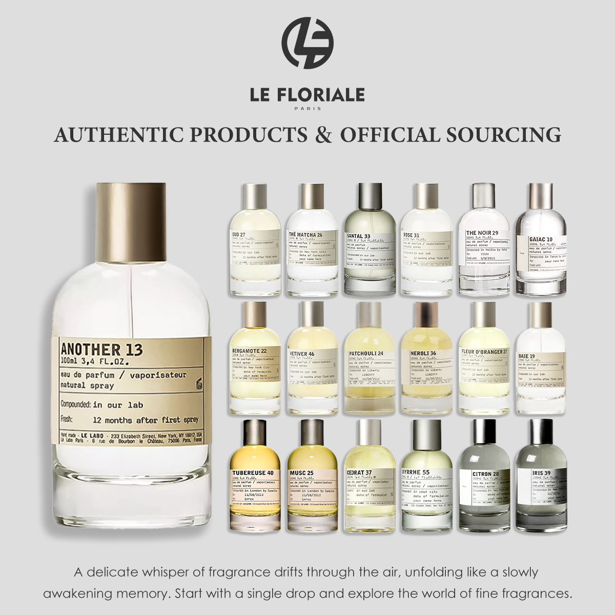 COD Le Labo Another 13 EDP & Santal 33 & The Noir 29 2ml / 5ml / 10ml น้ําหอม unisex