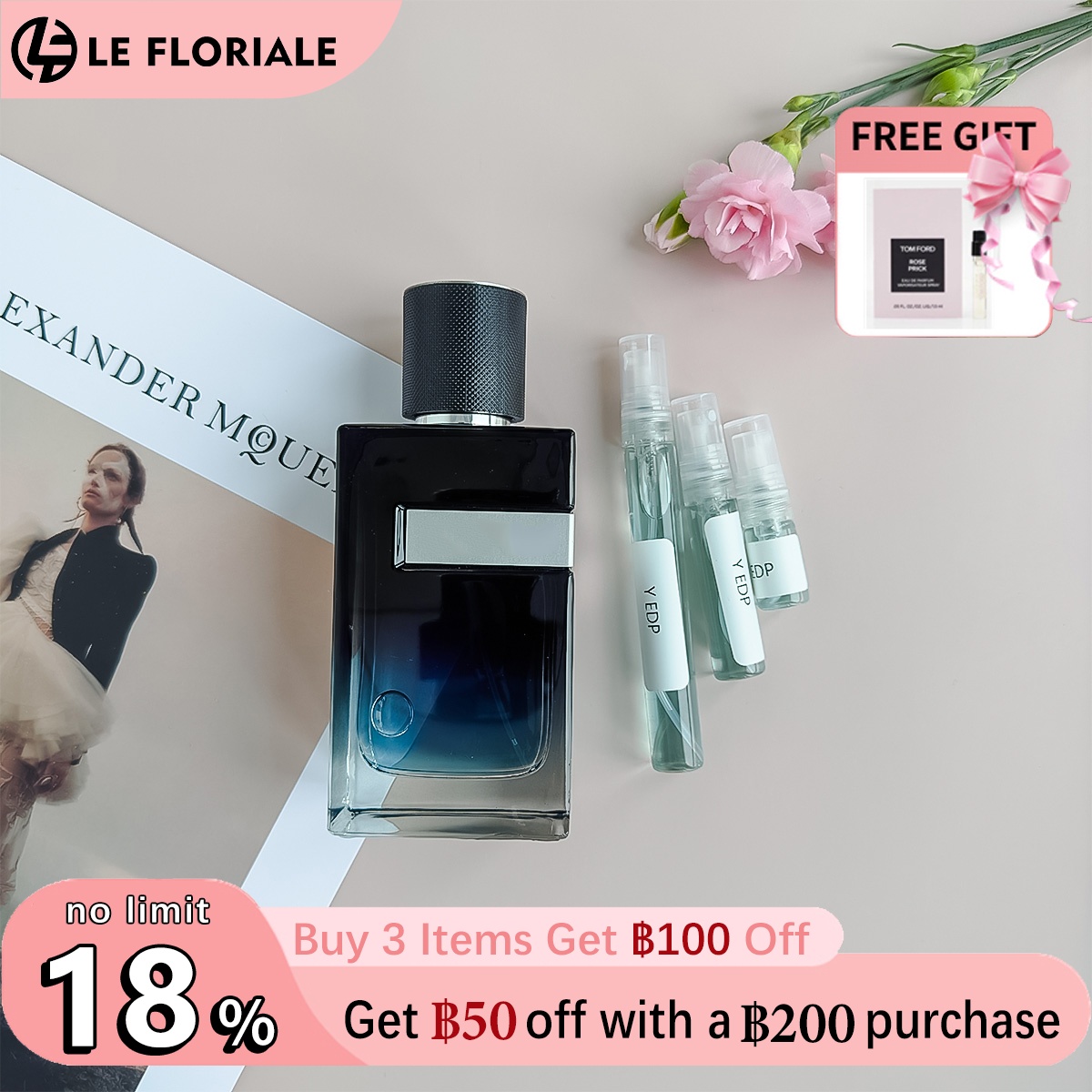 【ของแท้✓ติดทนนาน】น้ำหอมตัวอย่าง Y EDP 2ml / 5ml / 10ml น้ําหอมชาย ขนาดพกพา  น้ำหอมพกพา กลิ่นติดทนนาน น้ำหอมขายดี