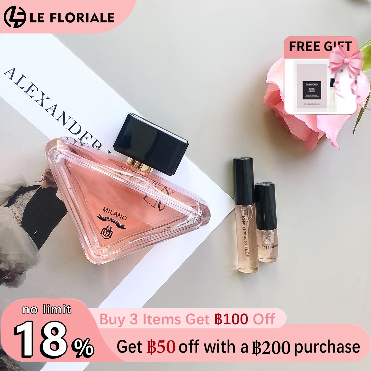 【ของแท้✓ติดทนนาน】 Paradoxe EDP 2ml / 5ml / 10ml น้ำหอมยอดนิยม น้ําหอมผู้หญิง น้ำหอมแฟชั่น น้ำหอมมินิ กลิ่นติดทนนาน น้ำหอมพกพา