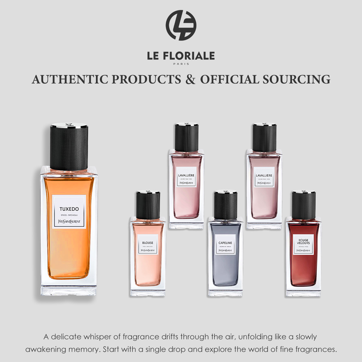 COD YSL Yves Blouse EDP & Tuxedo & Jumpsuit & Capeline EDP 2ml/5ml/10ml Unisex perfume