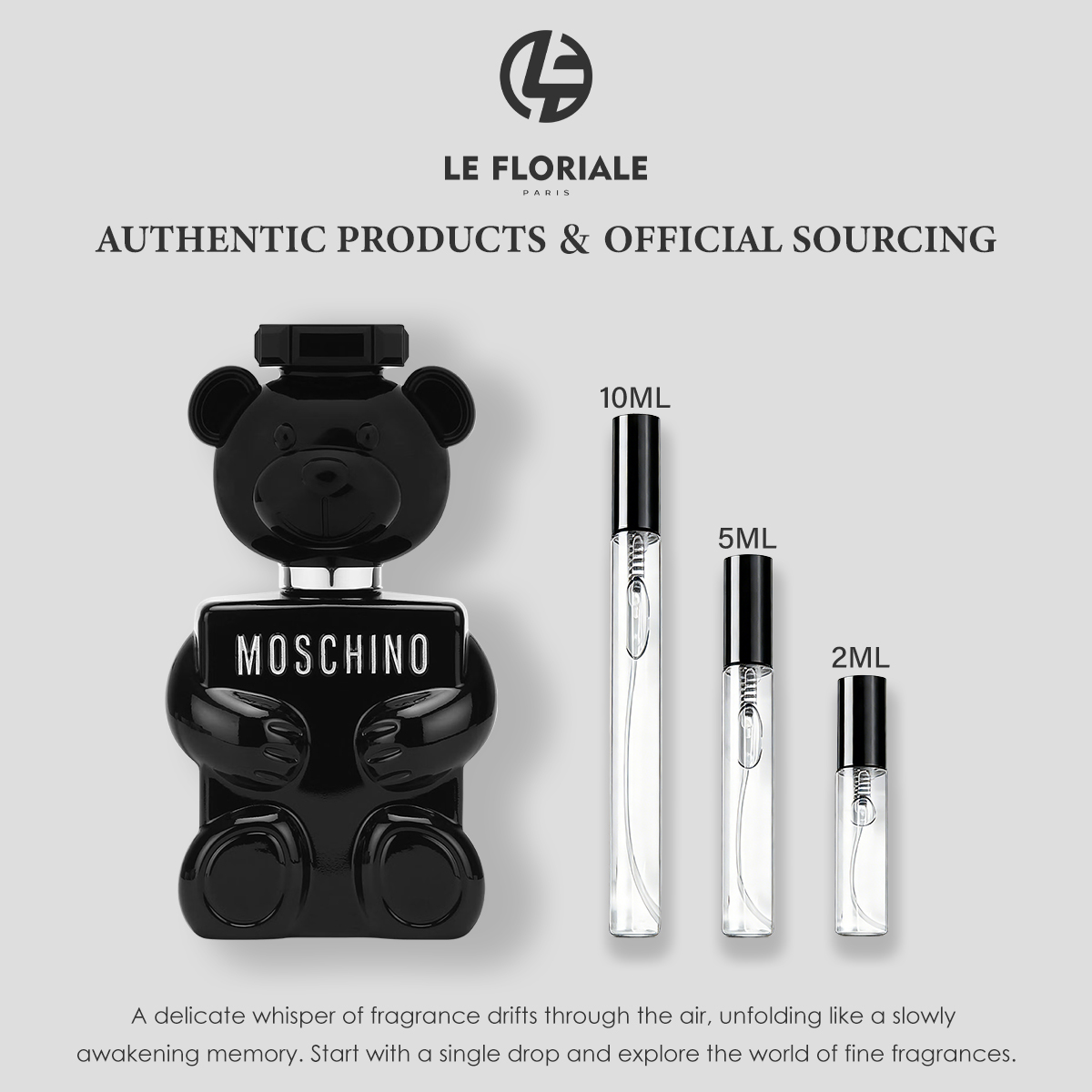 COD Moschino Toy 2 EDP & Toy Boy EDP  2ml/5ml/10ml Men's and women's perfumes