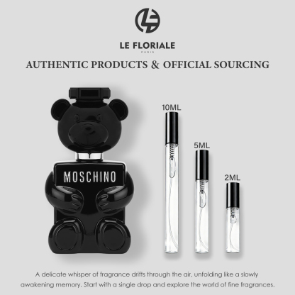 COD Moschino Toy 2 EDP & Toy Boy EDP  2ml/5ml/10ml Men's and women's perfumes