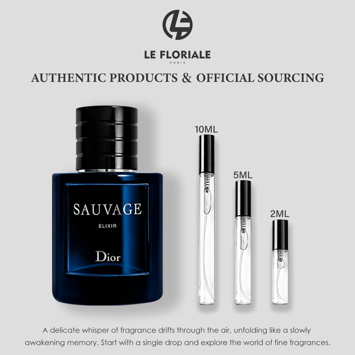 COD Dior Sauvage EDT & Blooming Bouquet EDT & J'adore 2ml/5ml/10ml Men's and women's perfume