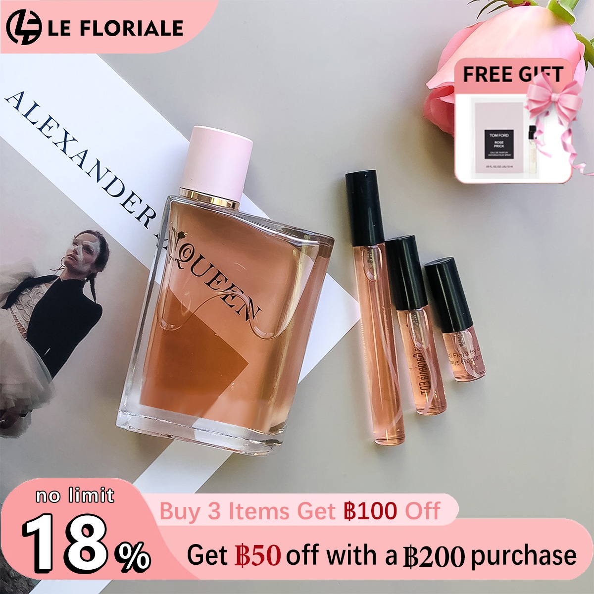 【ของแท้✓ติดทนนาน】 Her EDP 2ml / 5ml / 10ml น้ําหอมผู้หญิง น้ำหอมพกพา พร้อมส่ง ตัวอย่างน้ำหอมแบรนด์