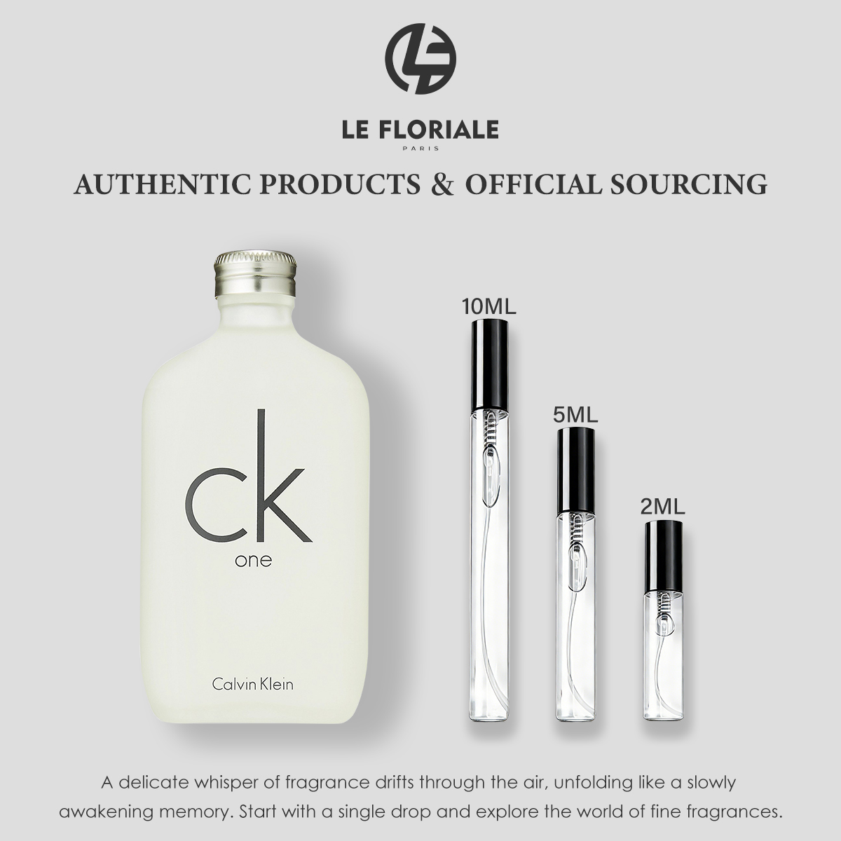 COD Calvin Klein One EDT & be & One Essence Parfum 2ml/5ml/10ml Unisex perfume