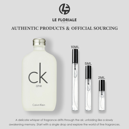 COD Calvin Klein One EDT & be & One Essence Parfum 2ml/5ml/10ml Unisex perfume