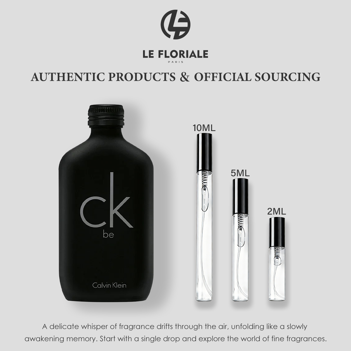 COD Calvin Klein One EDT & be & One Essence Parfum 2ml/5ml/10ml Unisex perfume