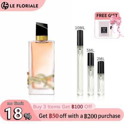 【ของแท้✓จัดส่งรวดเร็ว】Libre EDP & Black Opium EDP & Mon Paris Couture EDP น้ําหอมผู้หญิง น้ําหอมชาย  น้ำหอมขายดี ติดทนนาน ขนาดทดลอง