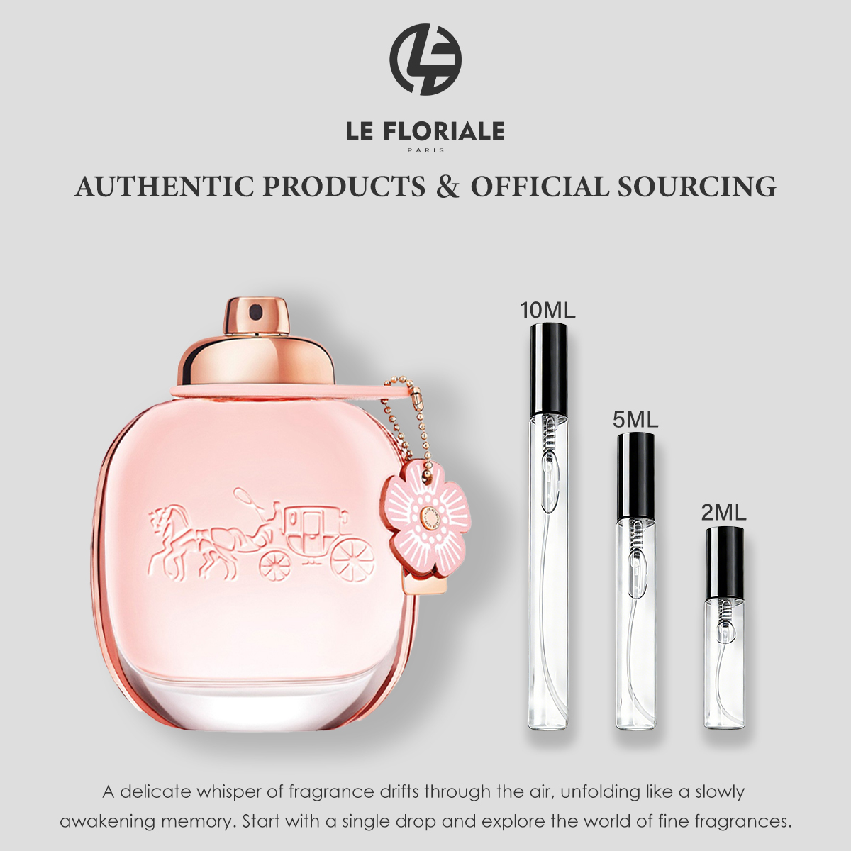 【ของแท้✓จัดส่งรวดเร็ว】Floral Eau de Parfum & New York Men EDT 2ml/5ml/