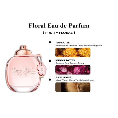 【Women's and men's perfumes】Coach Floral Eau de Parfum & New York Men EDT 2ml/5ml/10ml 