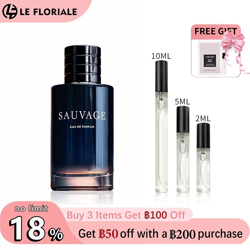【ของแท้✓จัดส่งรวดเร็ว】Sauvage EDT & Blooming Bouquet EDT & J'adore 2ml/5ml/10ml น้ำหอมพกพา น้ําหอมชาย น้ำหอมผู้หญิง กลิ่นติดทนนาน