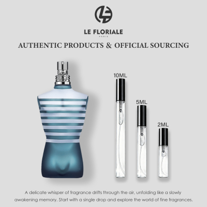 COD Jean Paul Gaultier Le Male Le Parfum & Le Beau EDT 2ml/5ml/10ml Men's Perfume