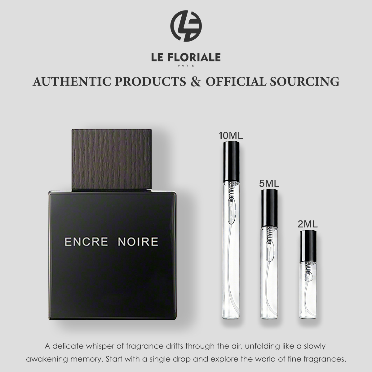 COD Lalique Encre Noire EDT 2ml / 5ml / 10ml Men's perfume