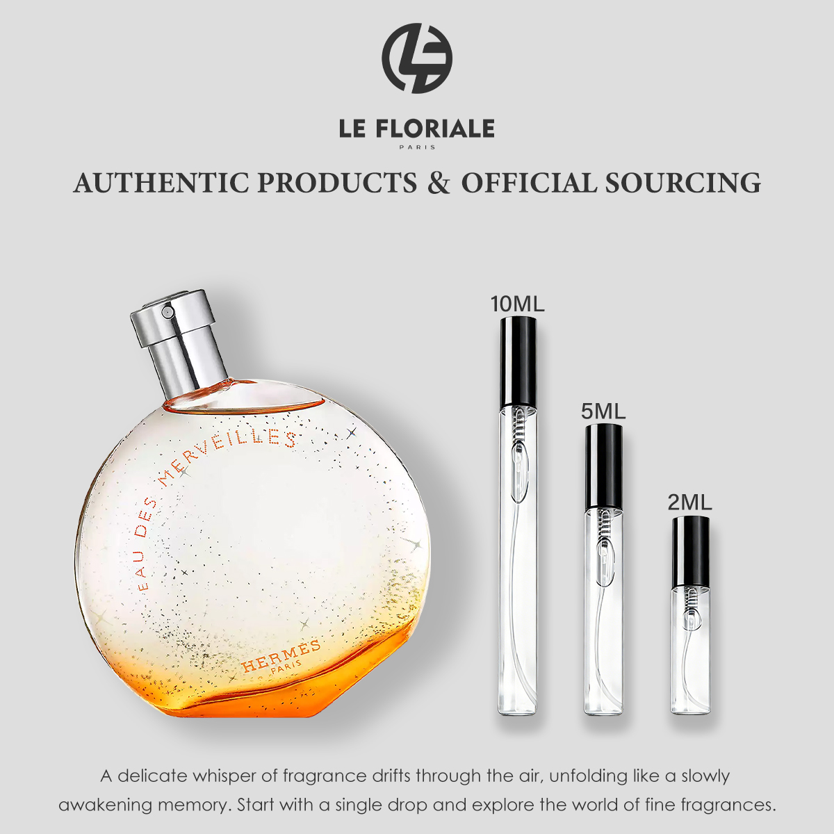 COD Hermes Un Jardin Sur Le Nil & H24 EDT/Terre d'Hermes EDT 2ml/5ml/10ml Men's and women's perfume