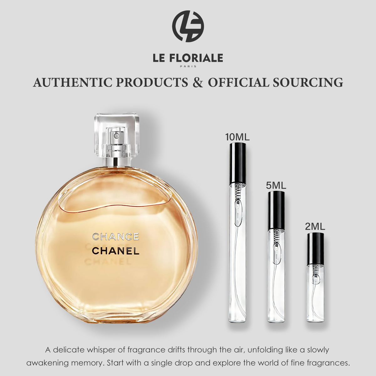 COD CHANEL Chane Bleu de EDP & Chance Eau Tendre EDP 2ml/5ml/10mlMen's and women's perfume