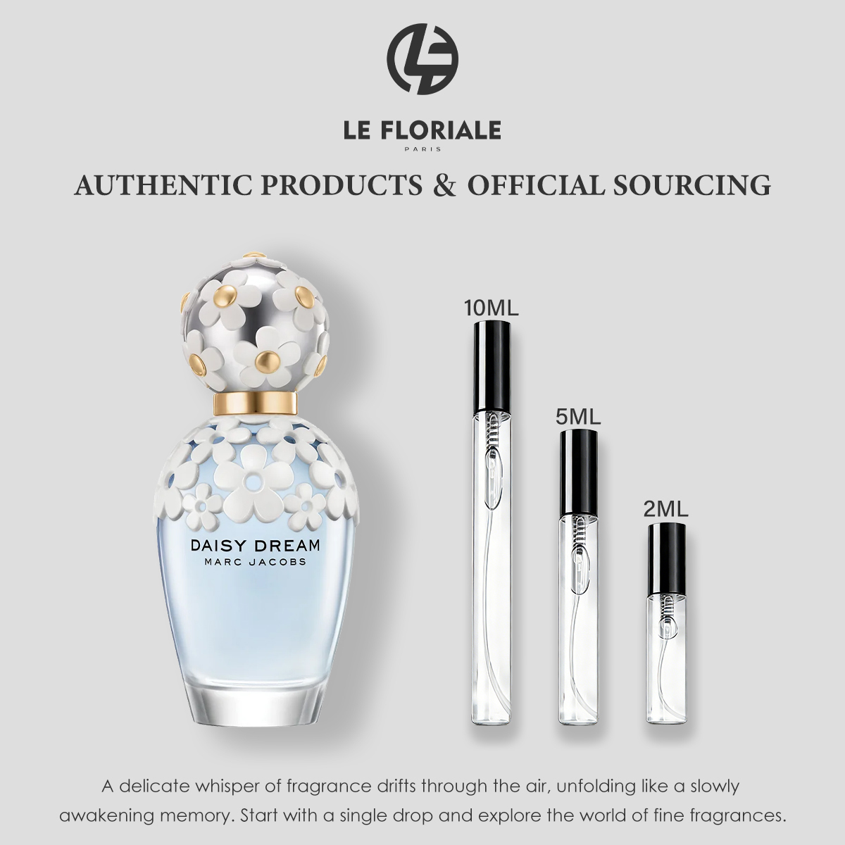 【ของแท้✓ติดทนนาน】 Daisy Dream 230 EDT 2ml / 5ml / 10ml น้ําหอมผู้หญิง