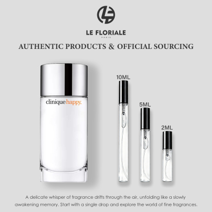 COD Clinique Happy EDT 2ml / 5ml / 10ml Women's perfume