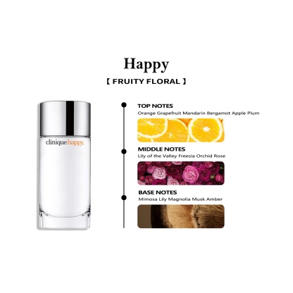 【Women's perfume】 Clinique Happy EDT 2ml / 5ml / 10ml 
