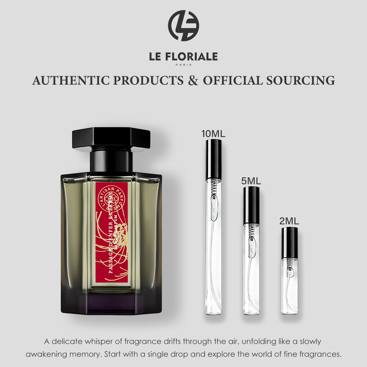 COD L'Artisan Parfumeur Passage d'Enfer EDT 2ml / 5ml / 10ml Unisex perfume