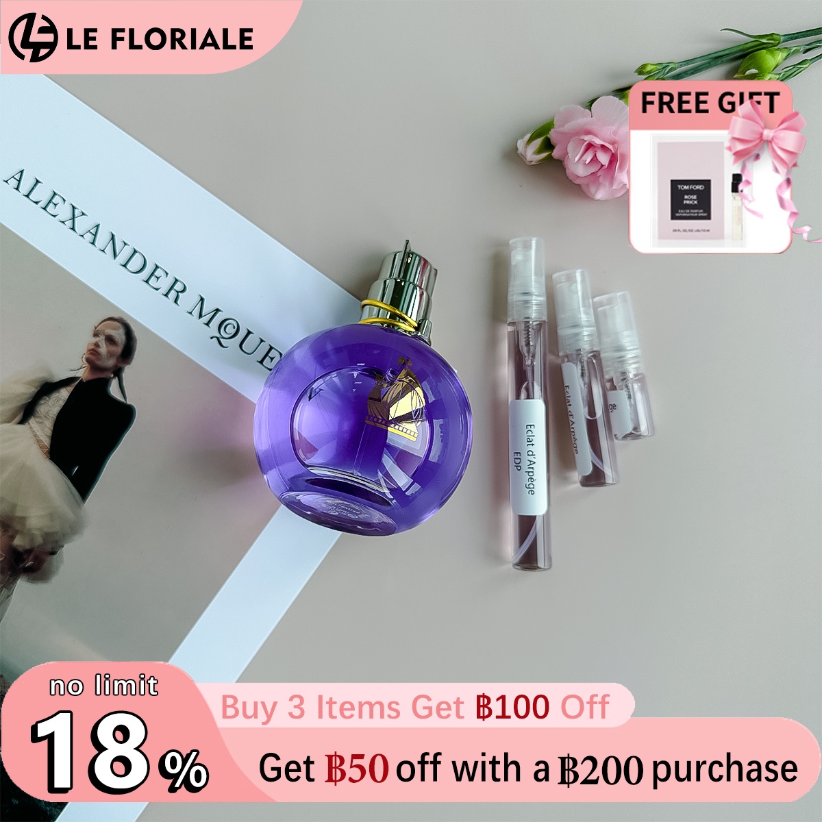 【ของแท้✓ติดทนนาน】 Eclat d’Arpège EDP 2ml / 5ml / 10ml น้ำหอมพกพา น้ําหอมผู้หญิง น้ำหอมแท้แบ่งขาย กลิ่นติดทนนาน