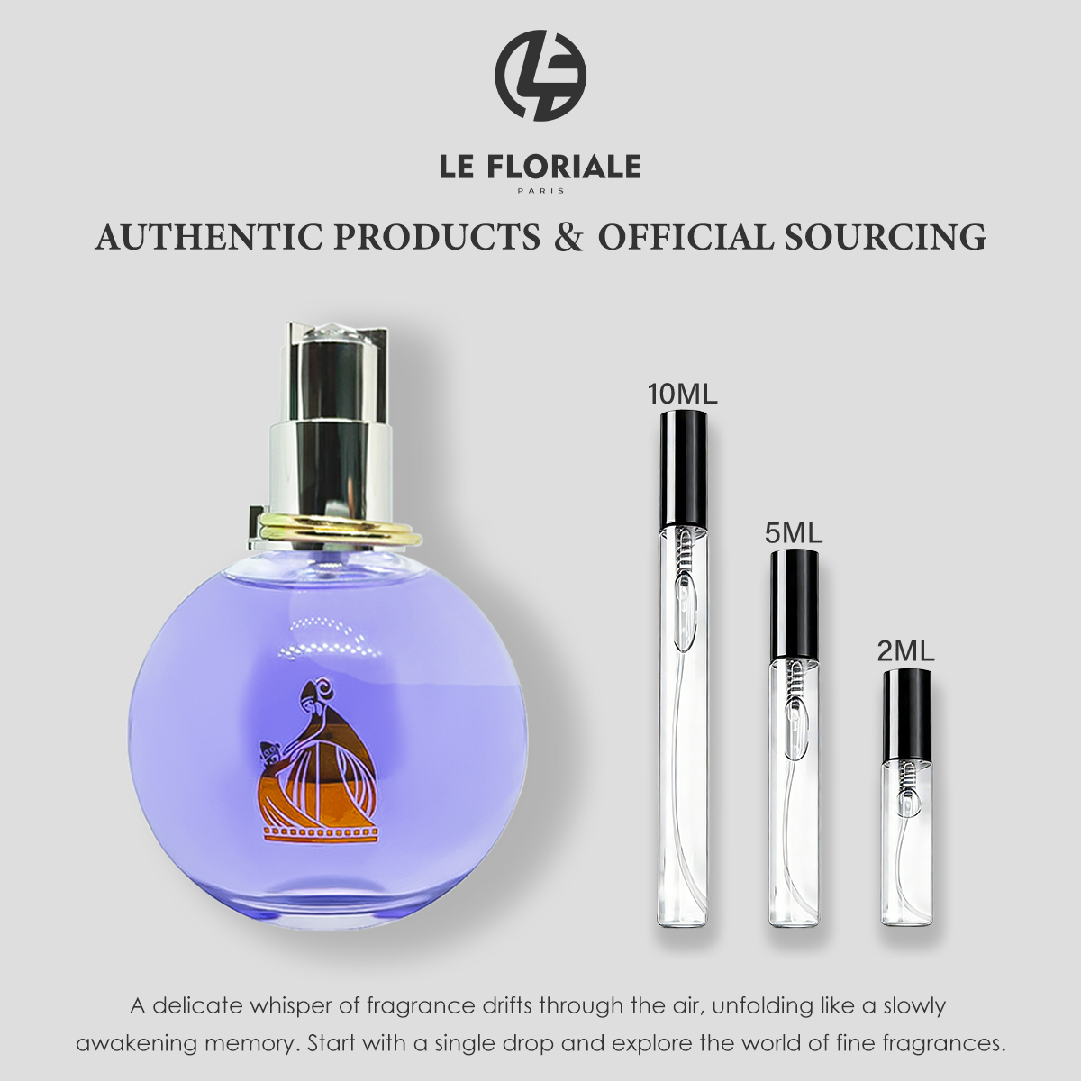 【ของแท้✓ติดทนนาน】 Eclat d’Arpège EDP 2ml / 5ml / 10ml น้ำหอมพกพา น้ําห