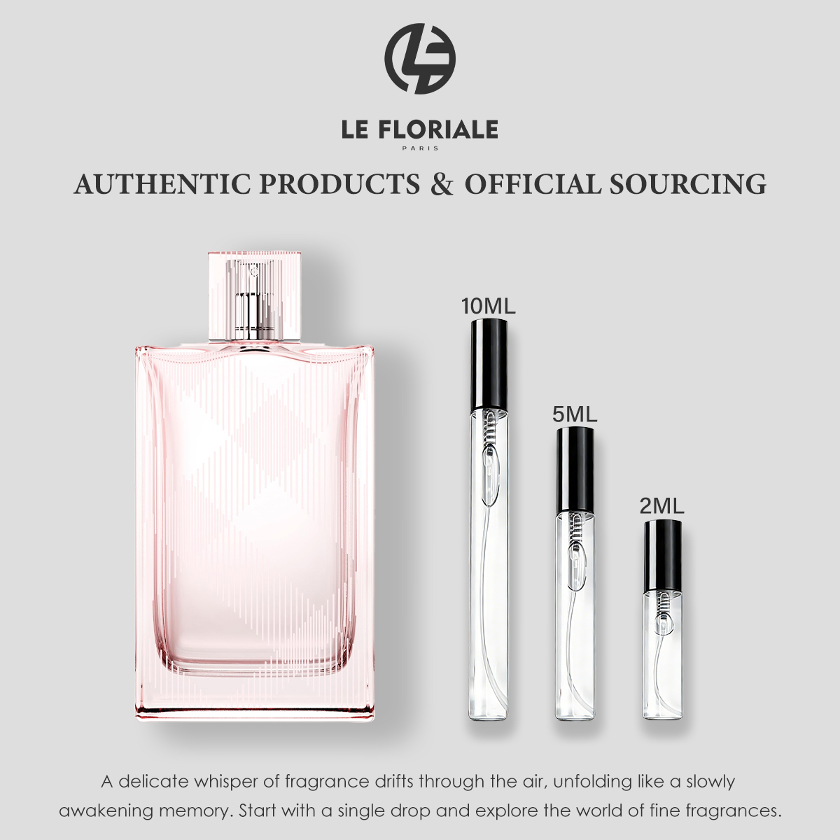 COD Burberry My Black Parfum & Her EDP & My Blush EDP 2ml/5ml/10ml Women's perfume