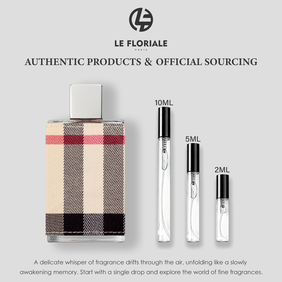 COD Burberry My Black Parfum & Her EDP & My Blush EDP 2ml/5ml/10ml Women's perfume