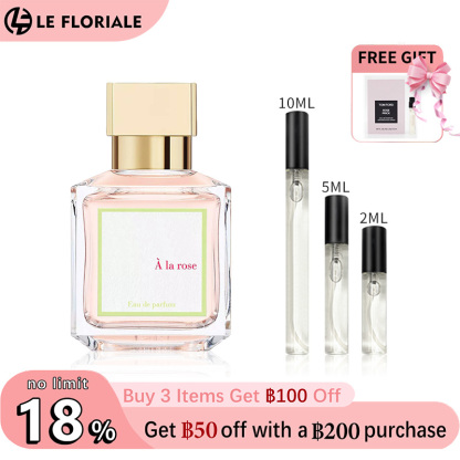 【ของแท้✓พร้อมส่ง】Baccarat Rouge 540 EDP & A La Rose & Aqua Universalis 2ml / 5ml / 10ml น้ําหอม unisex น้ำหอมพกพา กลิ่นติดทนนาน